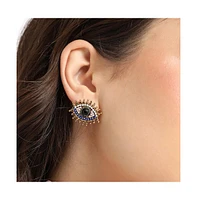 Sohi Evil Eye Stud Earrings
