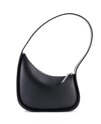 Pre-Owned The Row Half Moon Shoulder Bag Leather