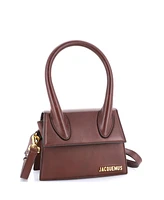 Pre-Owned Jacquemus Moyen Le Chiquito Bag Leather
