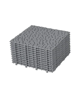 Gray Interlocking Deck Tiles - 12 Pack