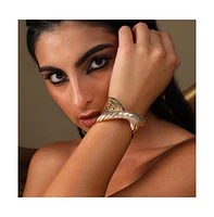 Sohi Gold-Plated Twist Bracelet
