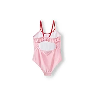 Cotton On Girls Little/Big Helen Frill Back One Piece