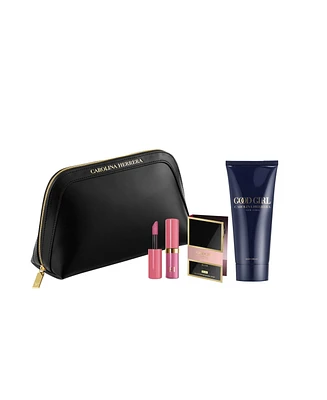 Spend $180, Get More! Free 4-Pc. Gift with $180 Carolina Herrera Good Girl women's fragrance and/or body collection purchase.