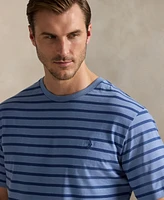 Polo Ralph Lauren Men's Big & Tall Striped Jersey Crewneck T-Shirt