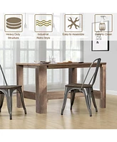 Multifunctional Counter Height Dining Table for Dining Room and Kitchen