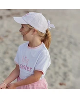 Bits & Bows Girls Sis Bow Baseball Hat