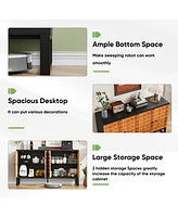 Geometric Patterned Storage Cabinet