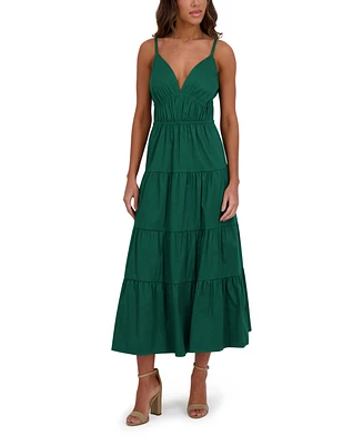 Siena Women's Sleeveless V-Neck A-Line Dress