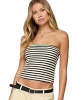 Edikted Women's Odora Striped Tube Top