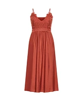 City Chic Plus Martina Maxi Dress