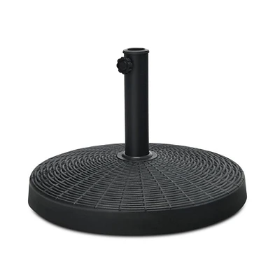 49 Lbs Patio Resin Umbrella Base Stand for Outdoor