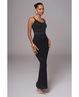 Jluxlabel Women's Palm Springs Knit Maxi Dress