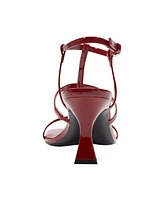 Marc Fisher Ltd Women's Dennie Caged Tapered Heel Sandals