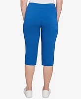 Ruby Rd. Petite Ladder Hem Americana Clamdigger Pullover Pants