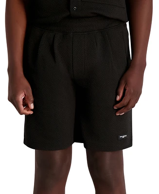 Karl Lagerfeld Paris Men's Criss-Cross Logo Shorts