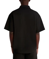 Karl Lagerfeld Paris Men's Criss-Cross Logo Shirt