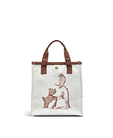 Radley London Toile Small Open Top Tote Bag