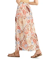 Bcx Juniors' Tiered Slit-Hem Maxi Skirt
