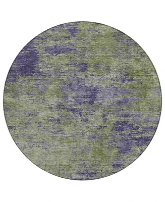 Addison Chantille Machine Washable ACN1360 8'x8' Round Area Rug