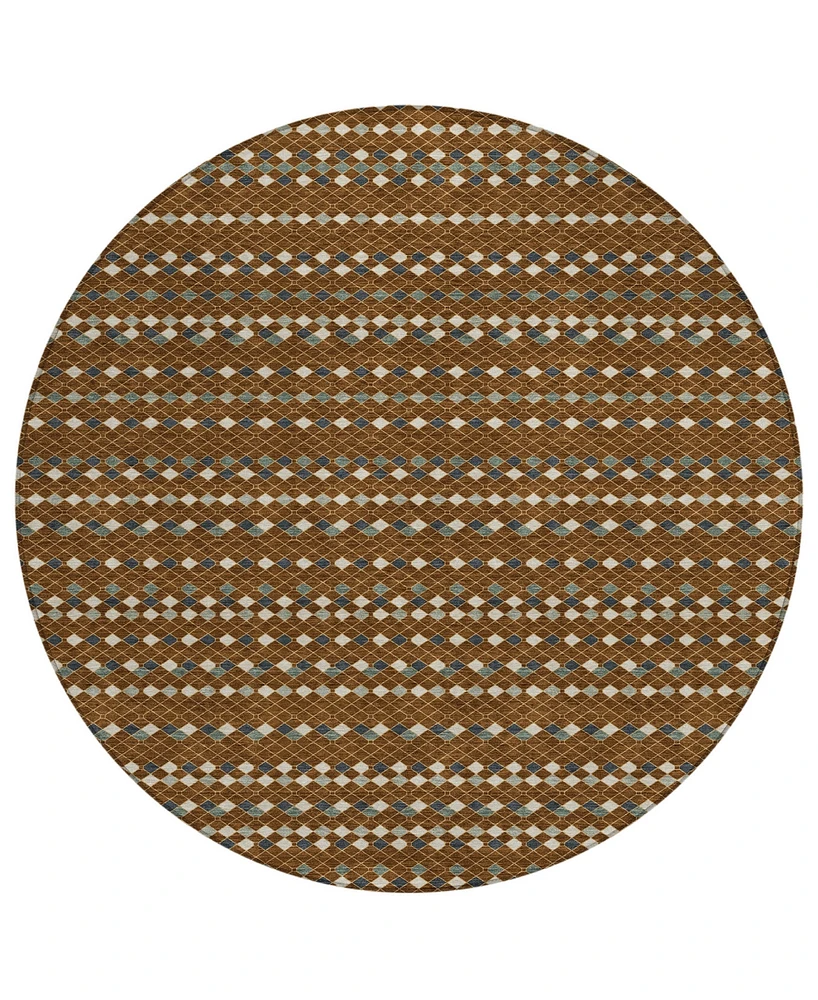 Addison Chantille Machine Washable ACN1410 8'x8' Round Area Rug