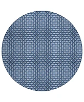 Addison Chantille Machine Washable ACN1430 8'x8' Round Area Rug