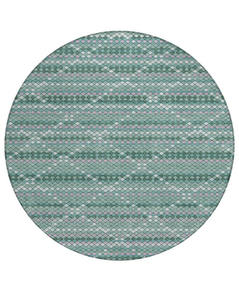 Addison Chantille Machine Washable ACN1440 8'x8' Round Area Rug