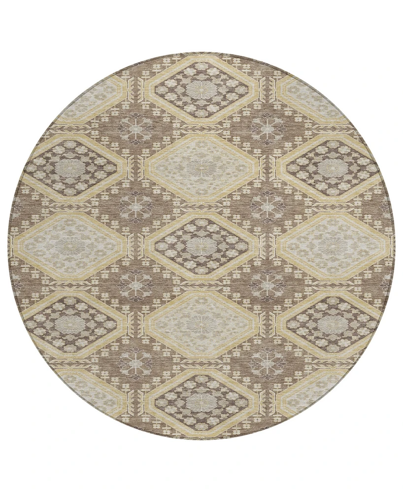 Addison Chantille Machine Washable ACN1450 8'x8' Round Area Rug