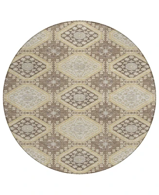 Addison Chantille Machine Washable ACN1450 8'x8' Round Area Rug
