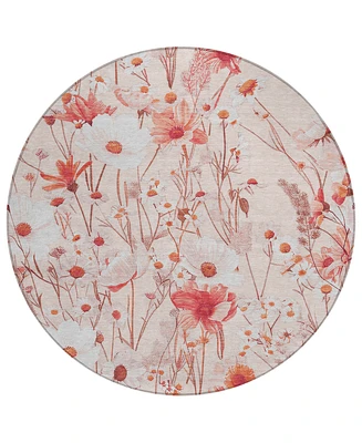 Addison Chantille Machine Washable ACN1504 8'x8' Round Area Rug