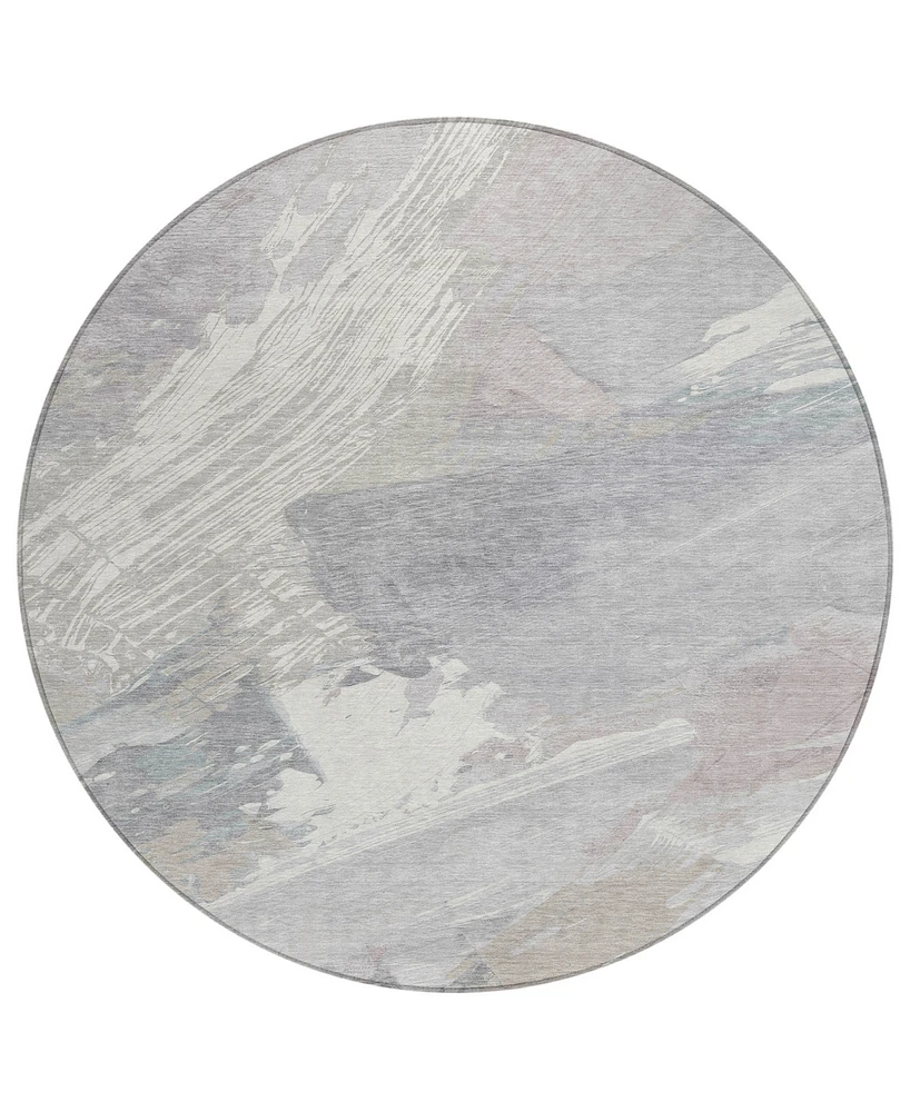 Addison Chantille Machine Washable ACN1514 8'x8' Round Area Rug