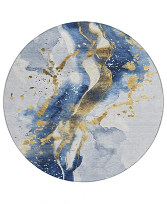 Addison Chantille Machine Washable ACN1524 8'x8' Round Area Rug