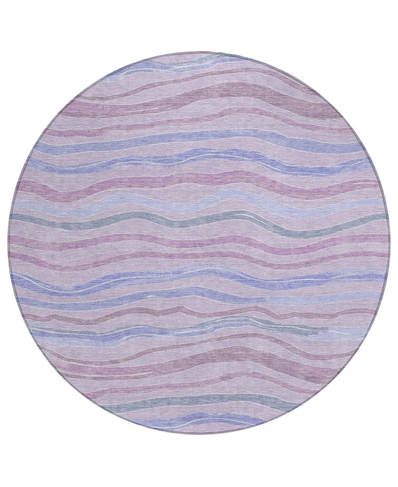 Addison Chantille Machine Washable ACN1584 8'x8' Round Area Rug