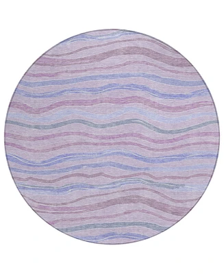 Addison Chantille Machine Washable ACN1584 8'x8' Round Area Rug
