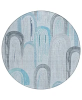 Addison Chantille Machine Washable ACN1594 8'x8' Round Area Rug