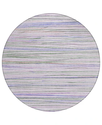 Addison Chantille Machine Washable ACN1605 8'x8' Round Area Rug