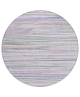 Addison Chantille Machine Washable ACN1605 8'x8' Round Area Rug