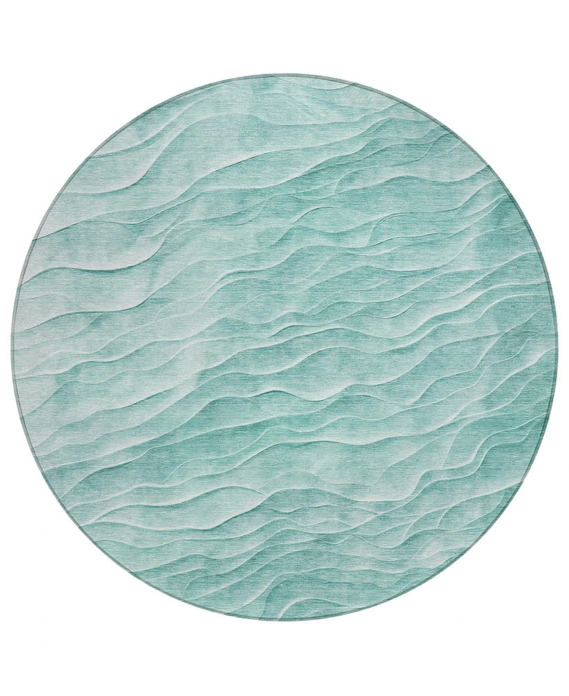 Addison Chantille Machine Washable ACN1614 8'x8' Round Area Rug