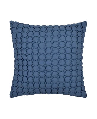 J by Queen Bold Cloud Puff Quilted Decorative Pillow, 20" x