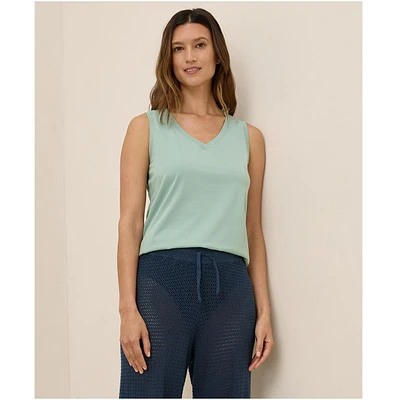 Pact Women's Organic Cotton Softspun V-Neck Tank