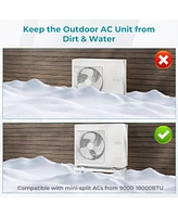 Mini Split Ground Stand for 9000-18000 Btu Ductless Air Conditioner