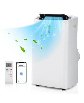 14000 Btu(Ashrae) Portable Air Conditioner with App and WiFi Control