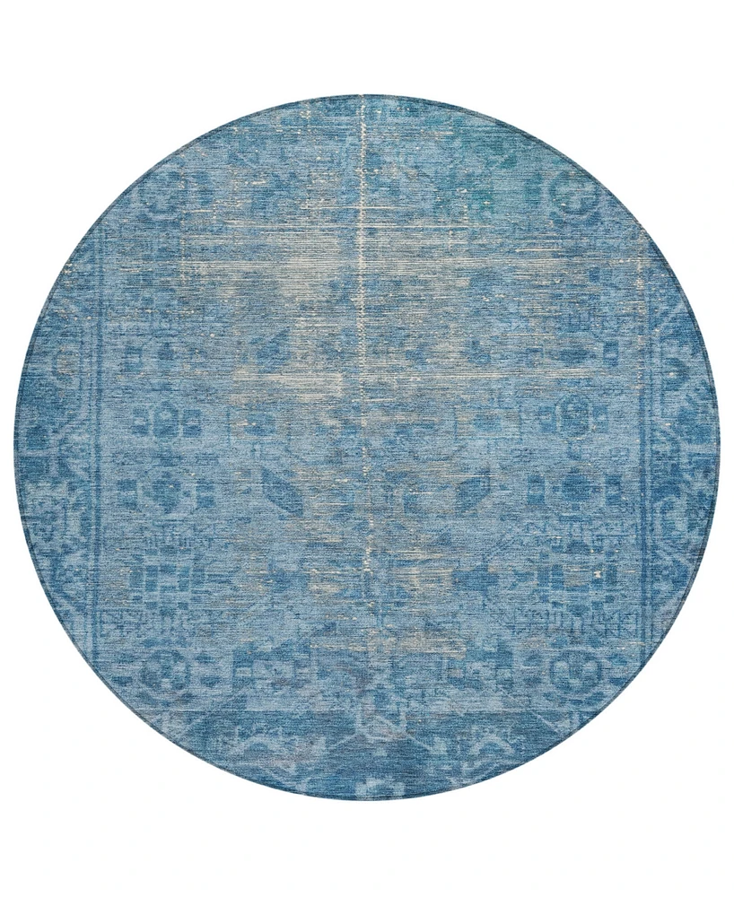 Addison Chantille Machine Washable ACN1228 8'x8' Round Area Rug