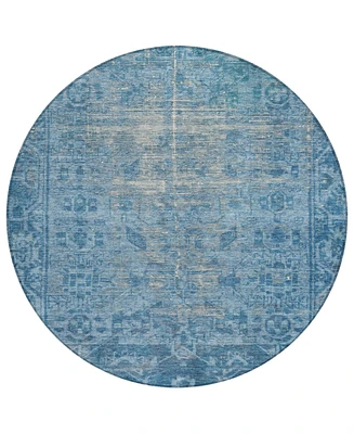 Addison Chantille Machine Washable ACN1228 8'x8' Round Area Rug
