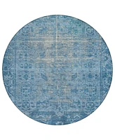 Addison Chantille Machine Washable ACN1228 8'x8' Round Area Rug
