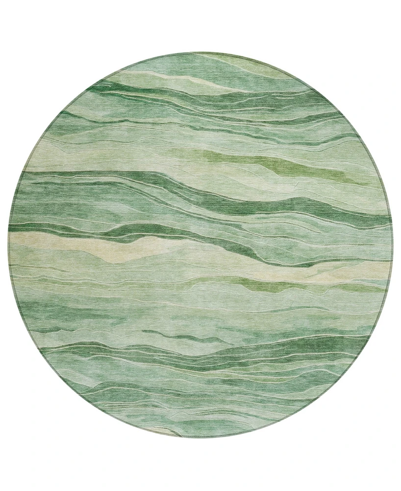 Addison Chantille Machine Washable ACN1248 8'x8' Round Area Rug