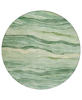 Addison Chantille Machine Washable ACN1248 8'x8' Round Area Rug