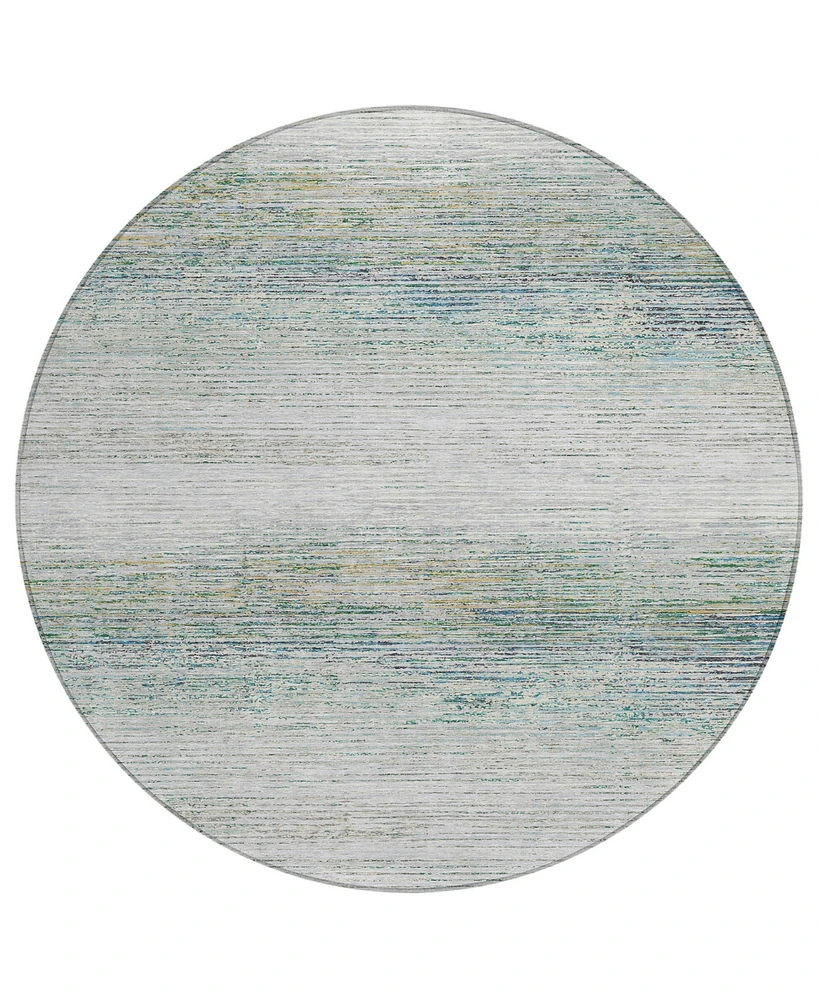 Addison Chantille Machine Washable ACN1269 8'x8' Round Area Rug