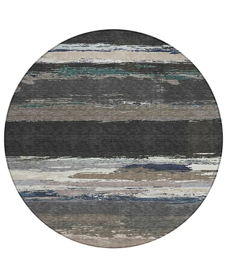 Addison Chantille Machine Washable ACN1280 8'x8' Round Area Rug