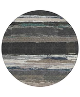 Addison Chantille Machine Washable ACN1280 8'x8' Round Area Rug