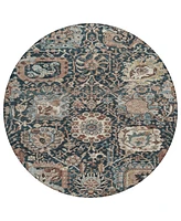 Addison Chantille Machine Washable ACN1325 8'x8' Round Area Rug
